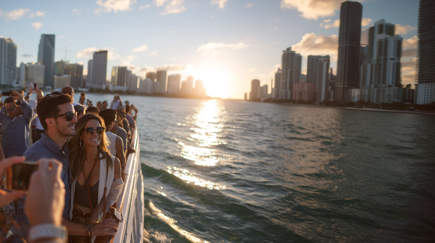 Monument Island is a hot spot for boat rentals to dock during the weekend. 